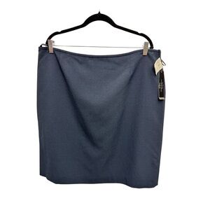 Tahari Pencil Skirt Navy
